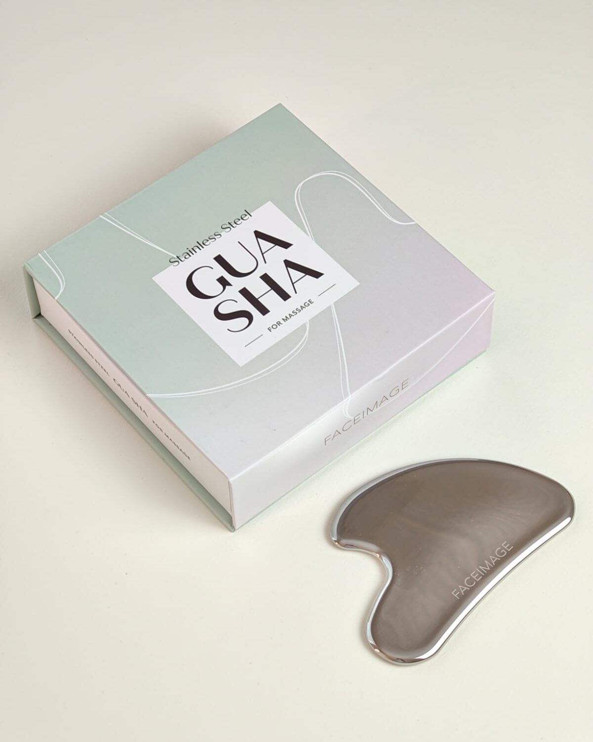 Gua Sha-lasta Faceimage (sydän)