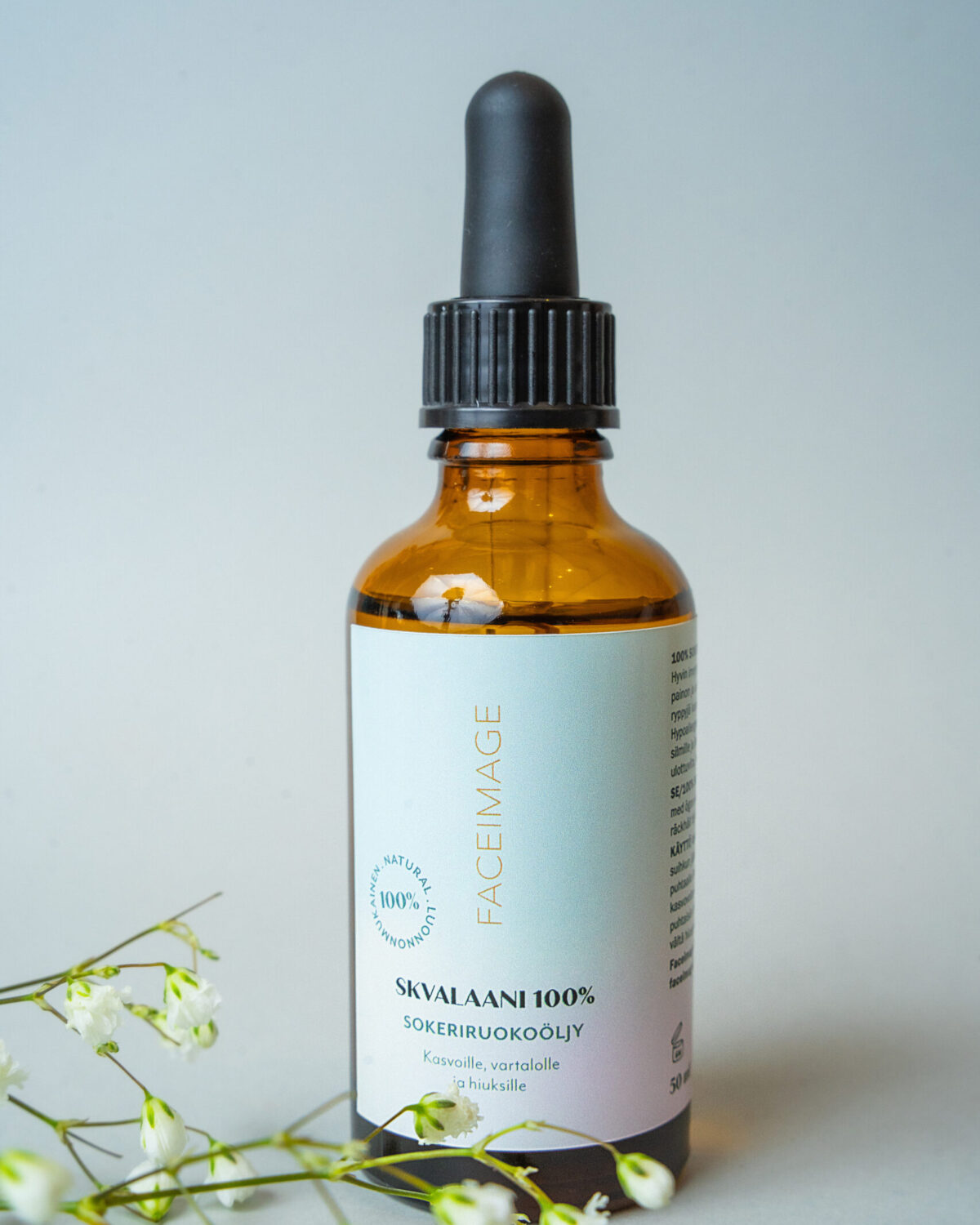Skvalaani 100% sokeriruoko, 50ml