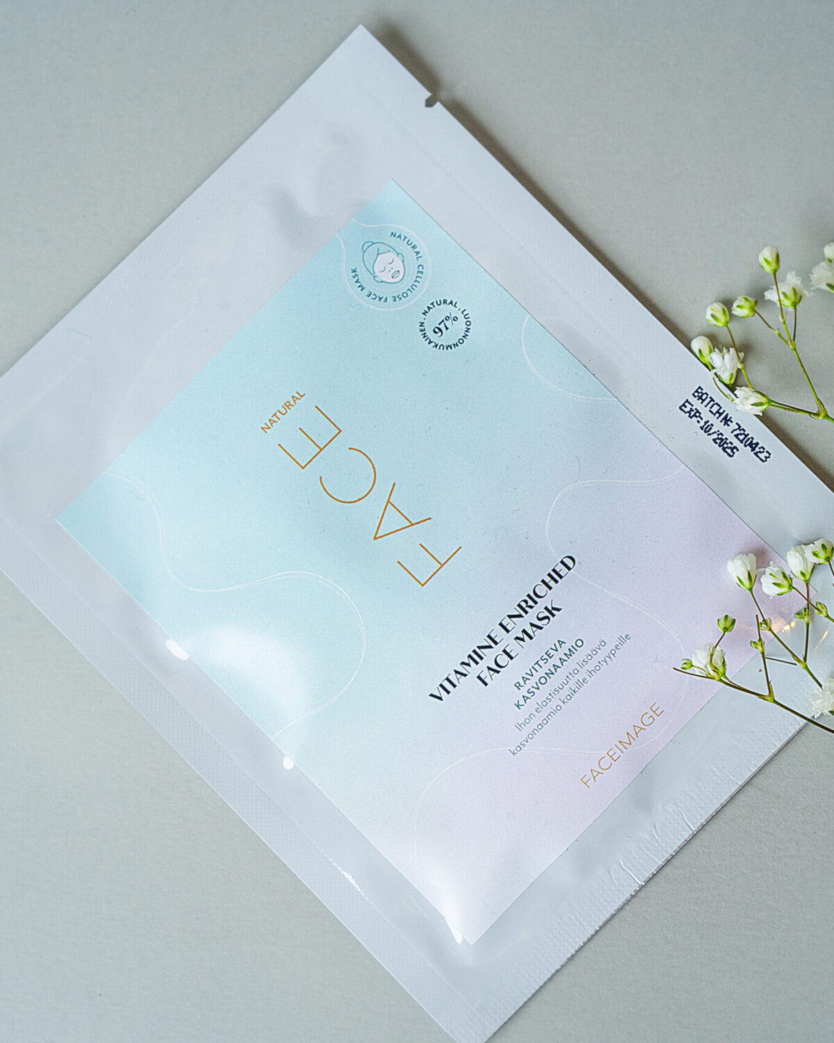Kasvonaamio Vitamine enriched face mask